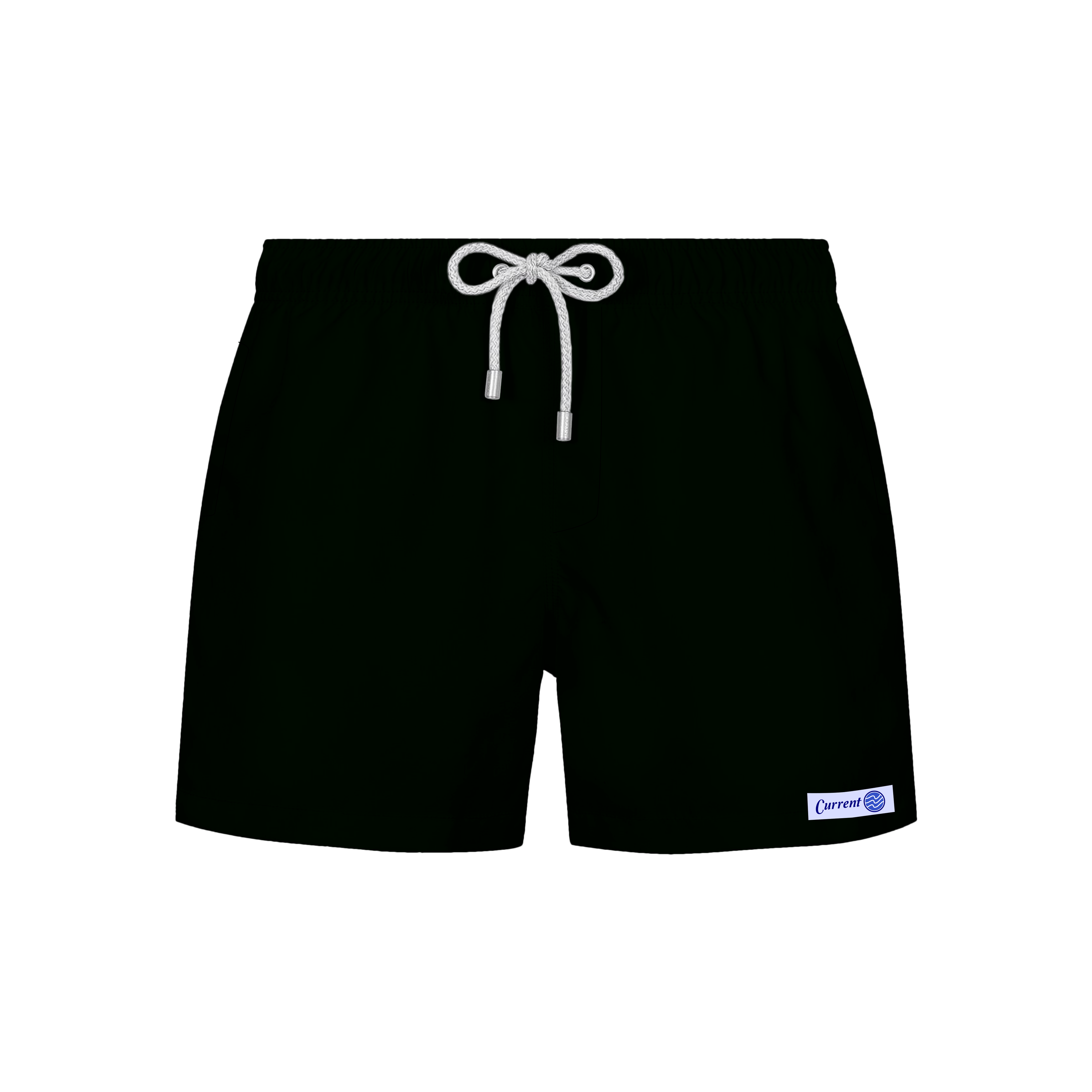 Almost Black Swim Shorts - Men's Swimwear – Currentco.co